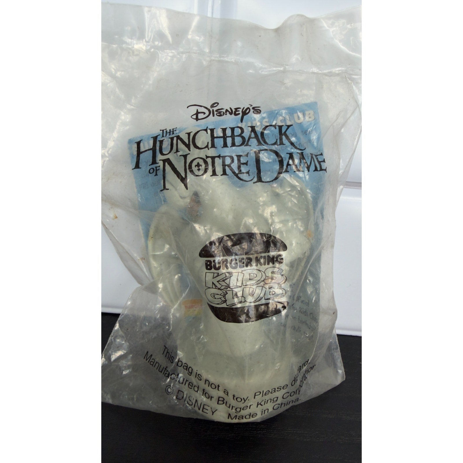 Vintage 1996 Burger King Disney’s Hunchback of Notre Dame — Victor