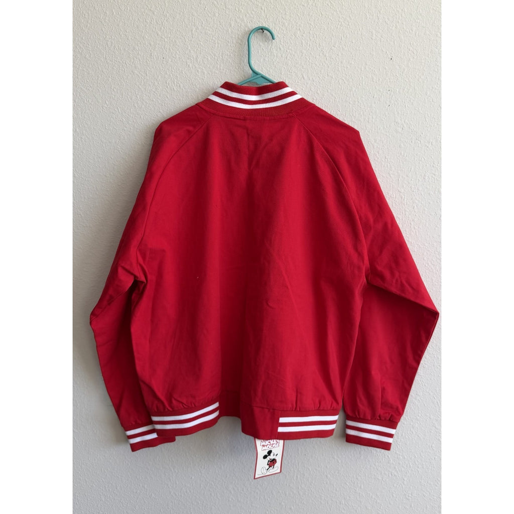 NEW Walt Disney World Red Varsity Jacket – Vintage Inspired – Adult Large