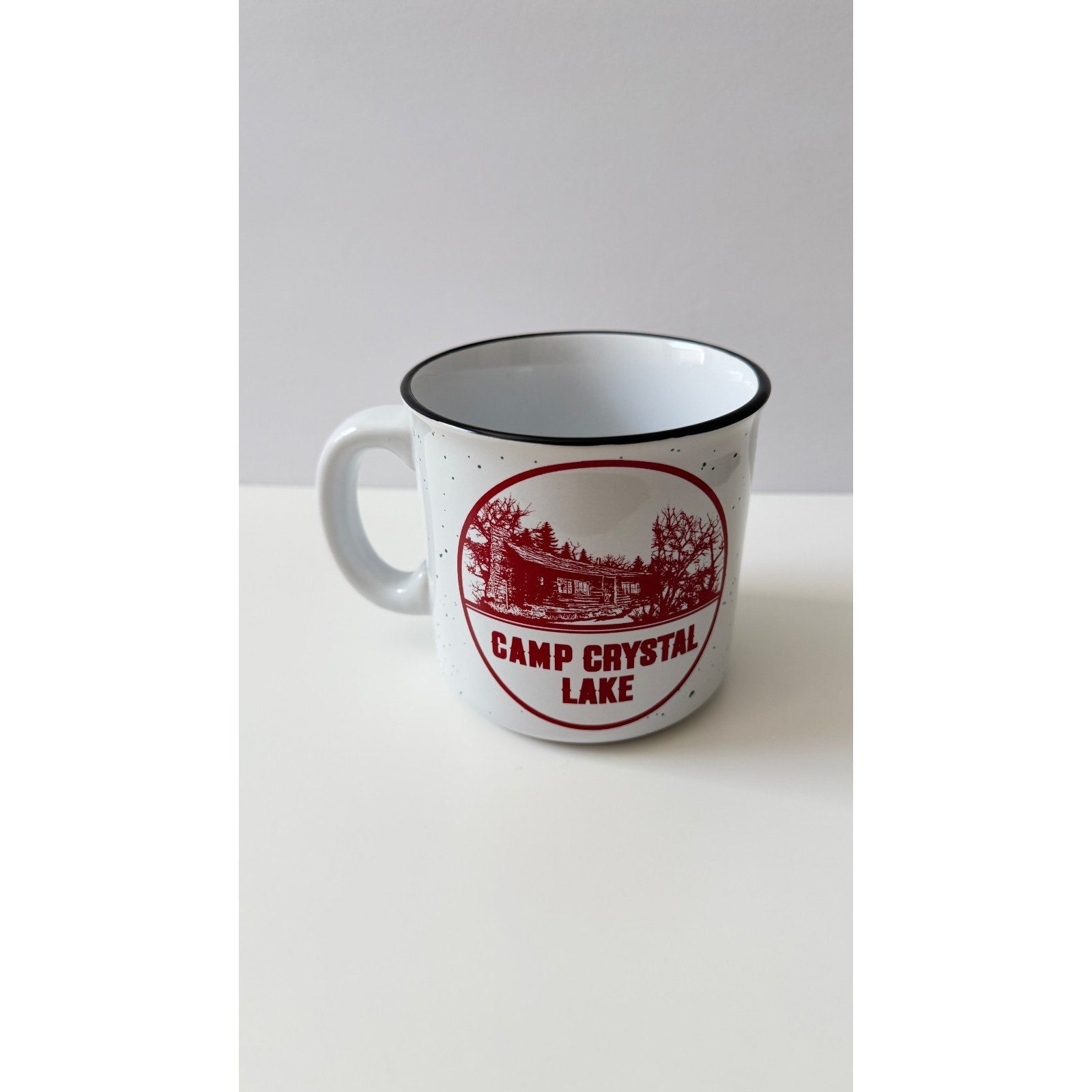 Silver Buffalo Friday the 13th Camp Crystal Lake Ceramic Mug - 20oz NEW
