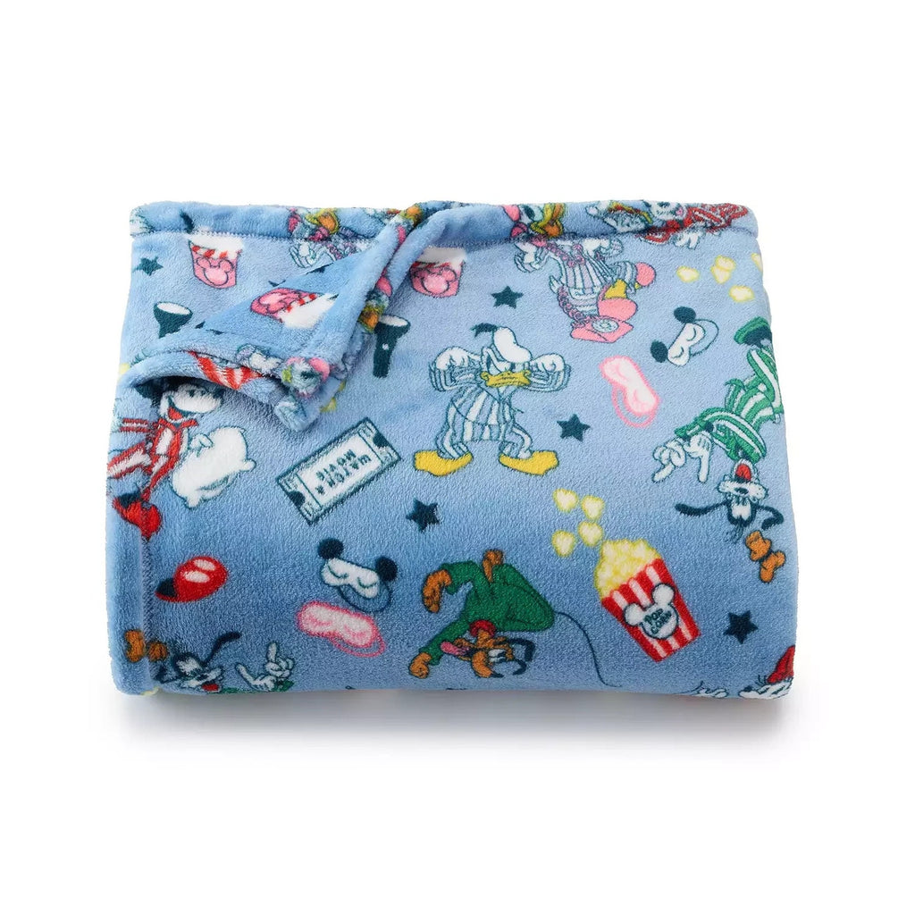 Disney Mickey and Friends Pajama Party Throw Blanket (60"x72") | Plush Throw NEW