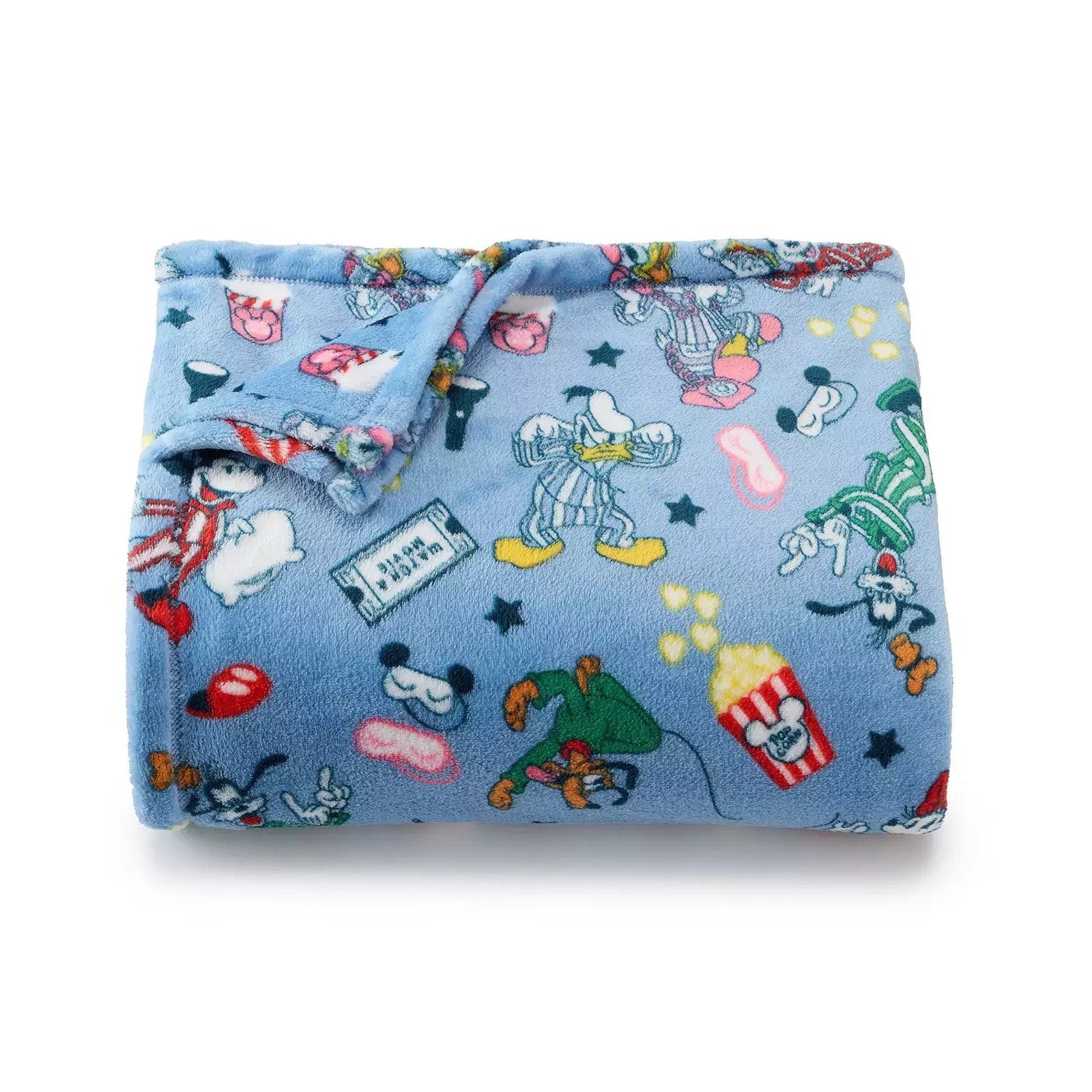 Disney Mickey and Friends Pajama Party Throw Blanket (60"x72") | Plush Throw NEW