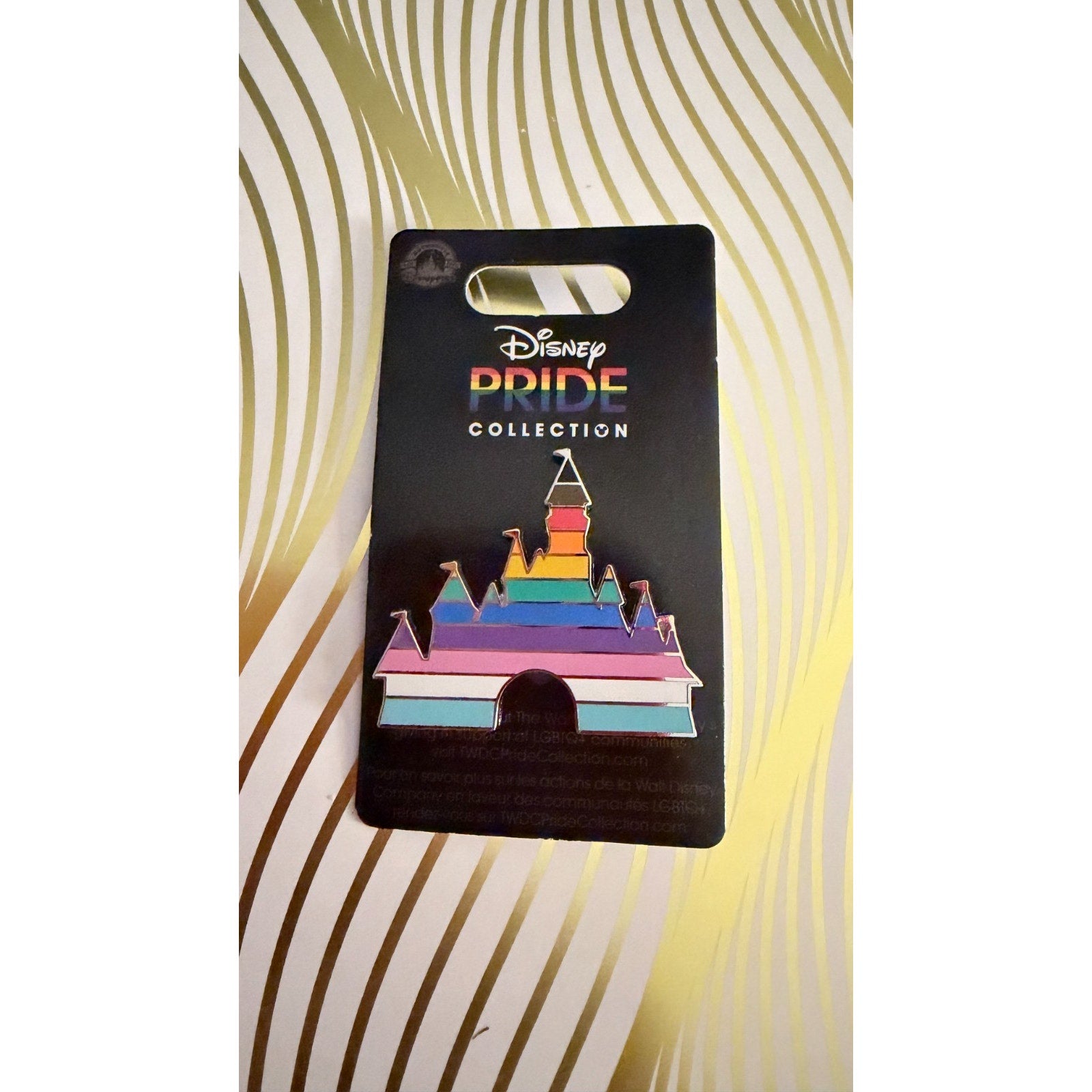 Disney Parks 2023 Disney Pride Cinderella Castle Pin
