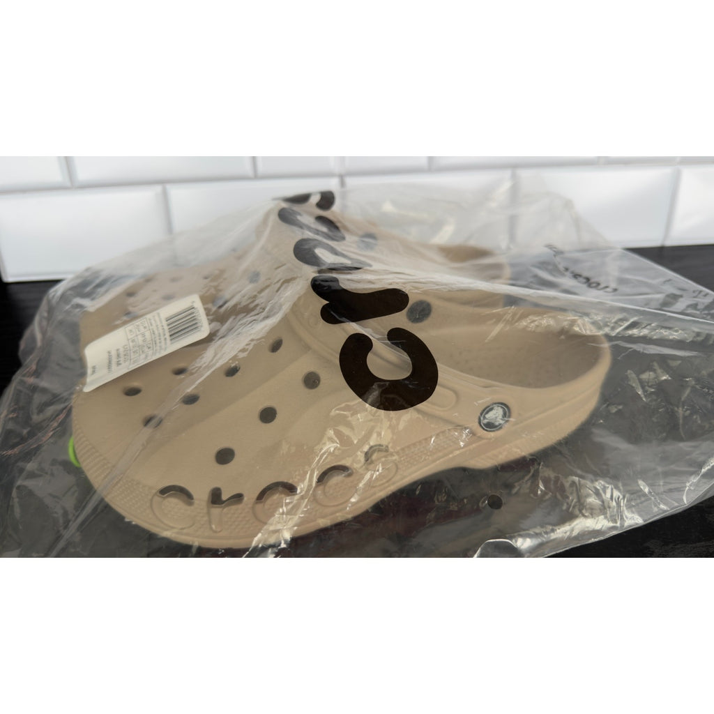 NEW Crocs Baya Cobblestone Classic Unisex Clog Shoes Size: Mens 10/Women's 12