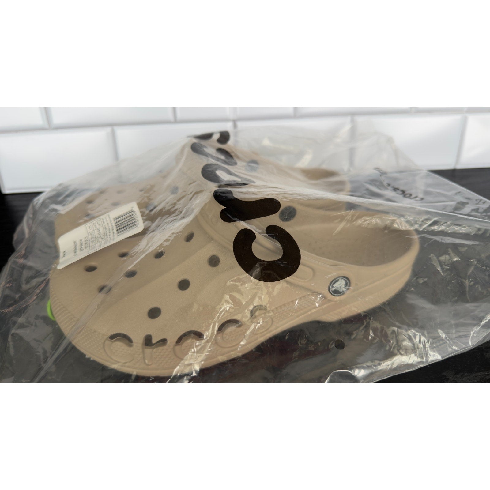 NEW Crocs Baya Cobblestone Classic Unisex Clog Shoes Size: Mens 10/Women's 12