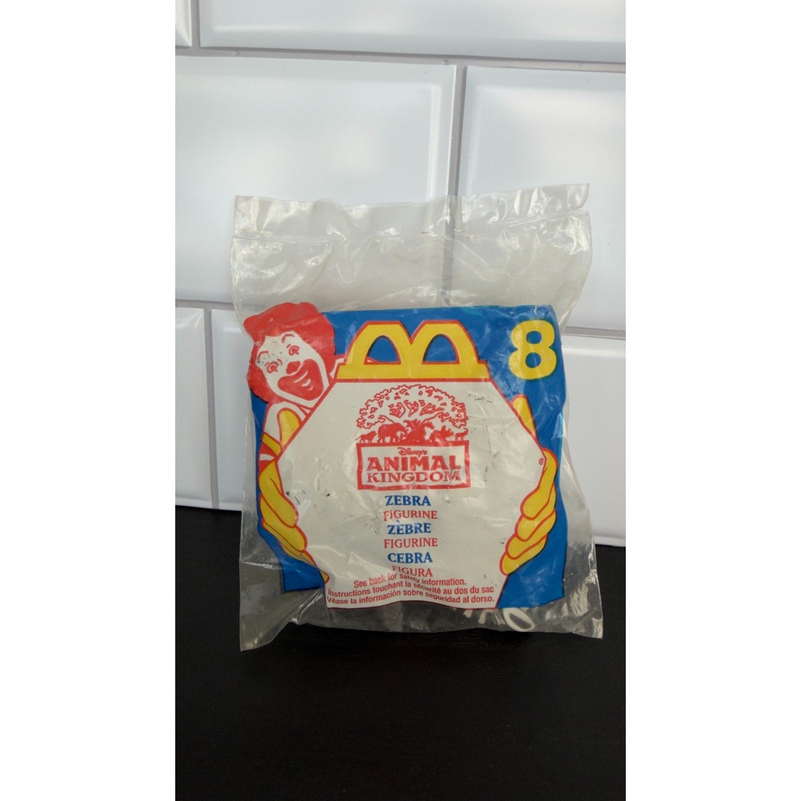 Vintage 1998 McDonald’s Disney’s Animal Kingdom Toy Lot - Set of 3 Sealed