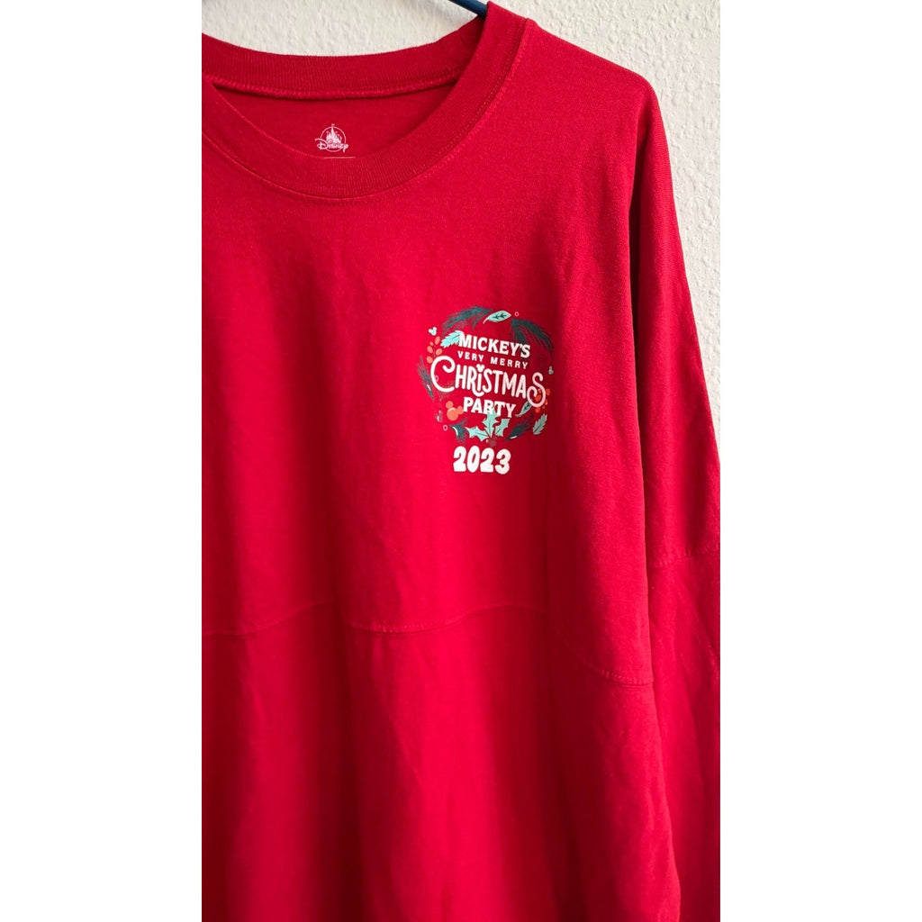 Disney Parks x Spirit Jersey 2023 Mickey’s Very Merry Christmas Party Large