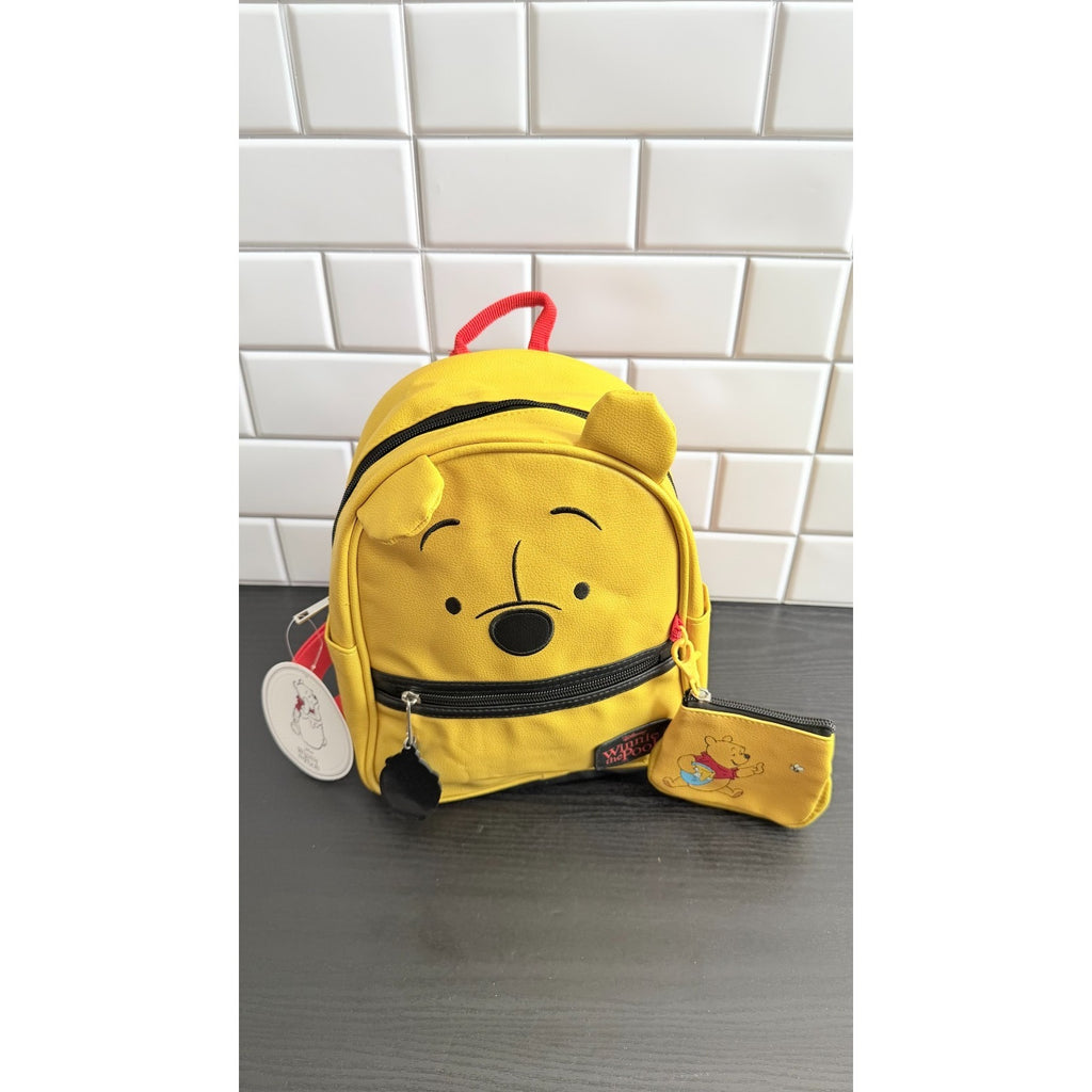Disney Winnie The Pooh 10.5" Mini Backpack With Coin purse NWT