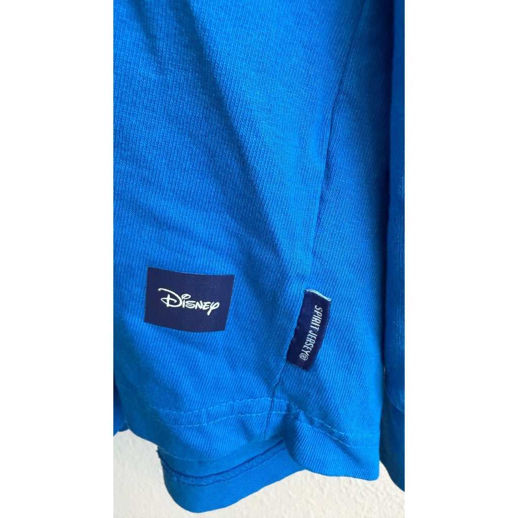 NWT Disney Parks x RunDisney Spirit Jersey Blue & Yellow Size Large