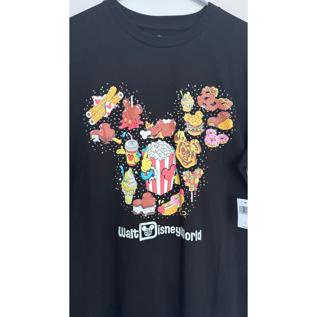 Disney Parks Walt Disney World Eats - Snack Graphic Tee (NWT) - Large