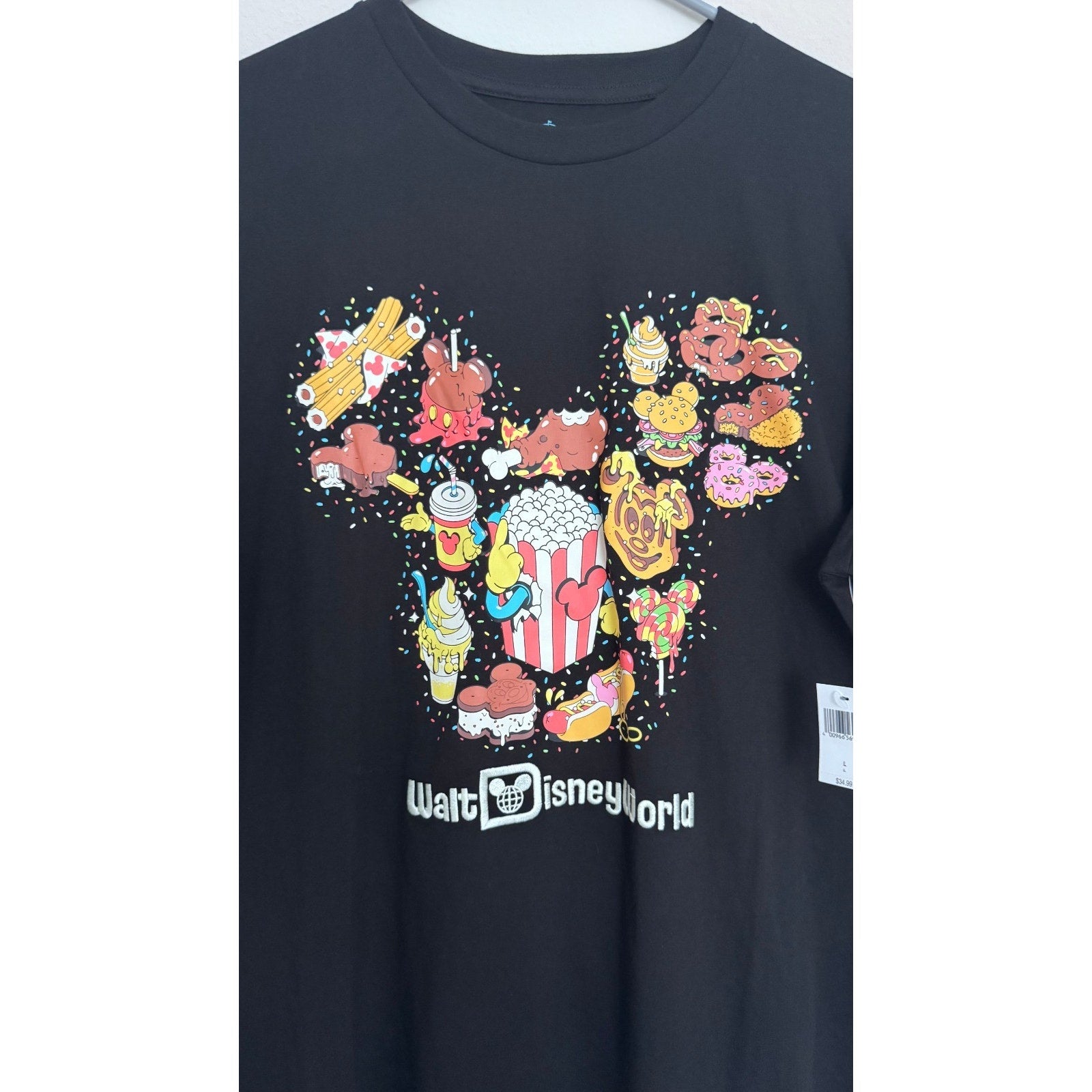Disney Parks Walt Disney World Eats - Snack Graphic Tee (NWT) - Large