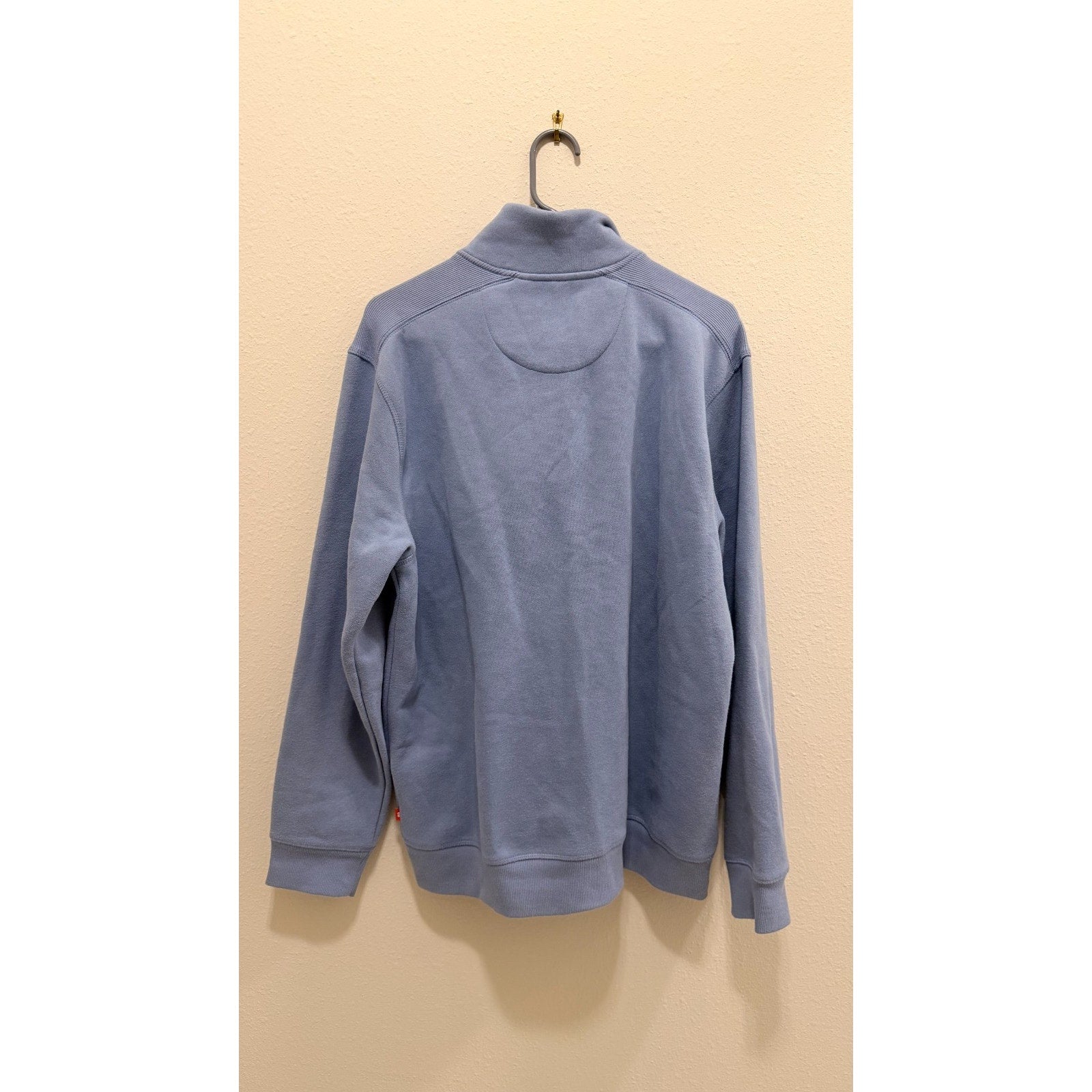 IZOD Men's Colony Blue Sueded Fleece Shirt - Size Medium - NWOT