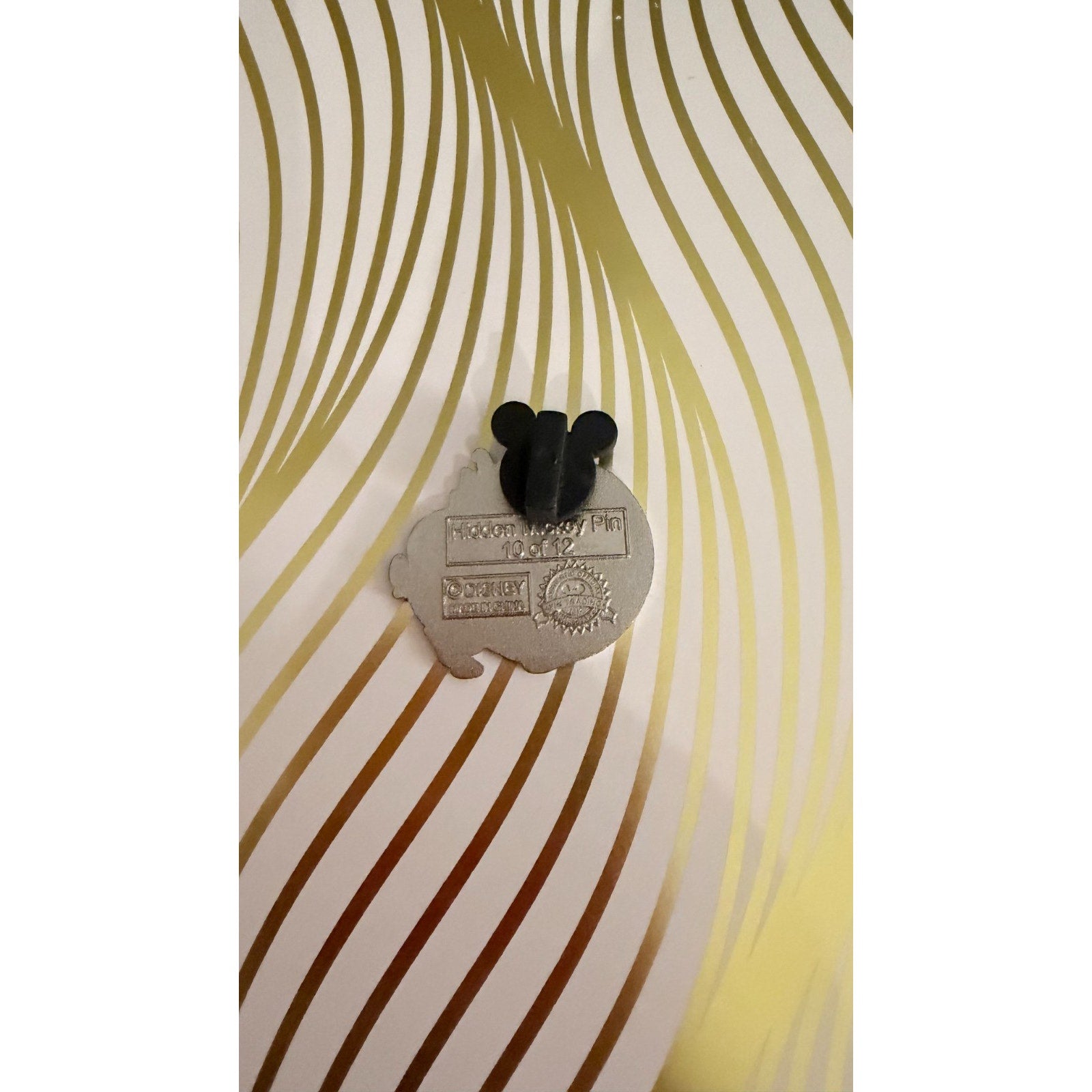 Disney Parks 2012 Hidden Mickey Zodiac Series Pin - Capricorn