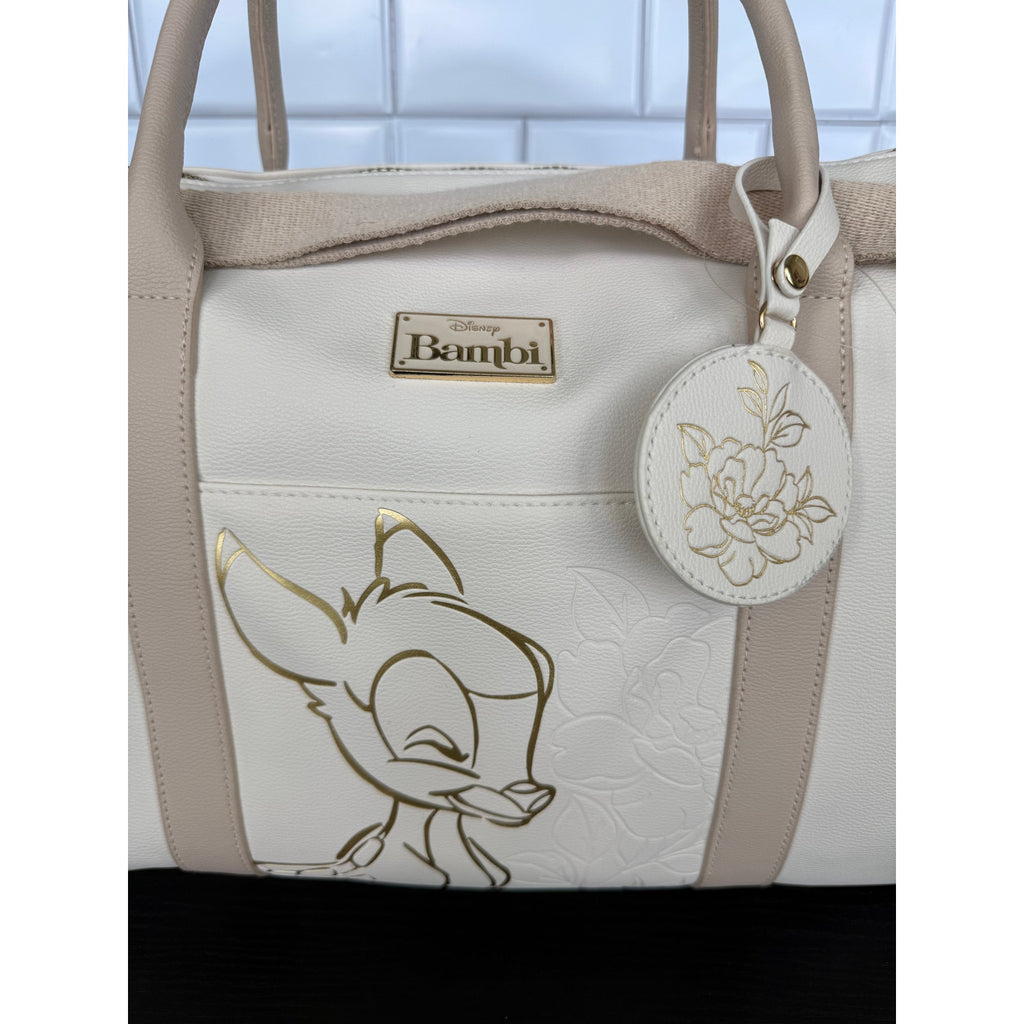 Disney x Primark Bambi Embossed Weekender Bag NWT