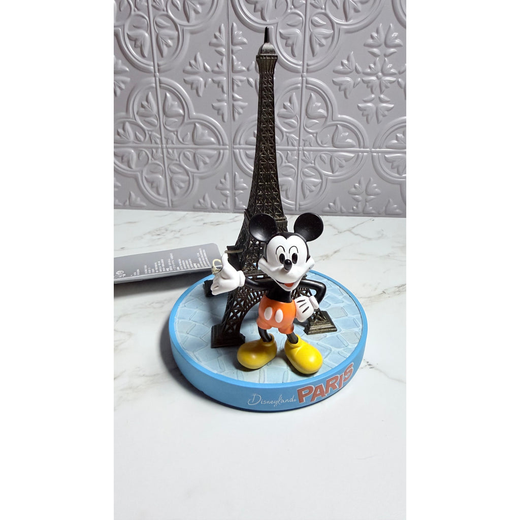 Disneyland Paris Mickey Mouse Eiffel Tower Figure Souvenir Collectible NEW