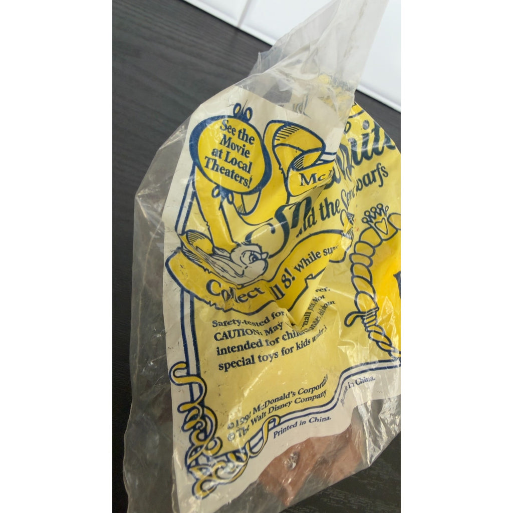 1992 Disney Snow White and the Seven Dwarfs: Doc #4 — McDonald's NIP