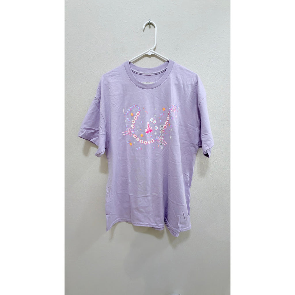 NWT Disney Parks 2025 Walt Disney World Friendship Bracelet Tee - Large