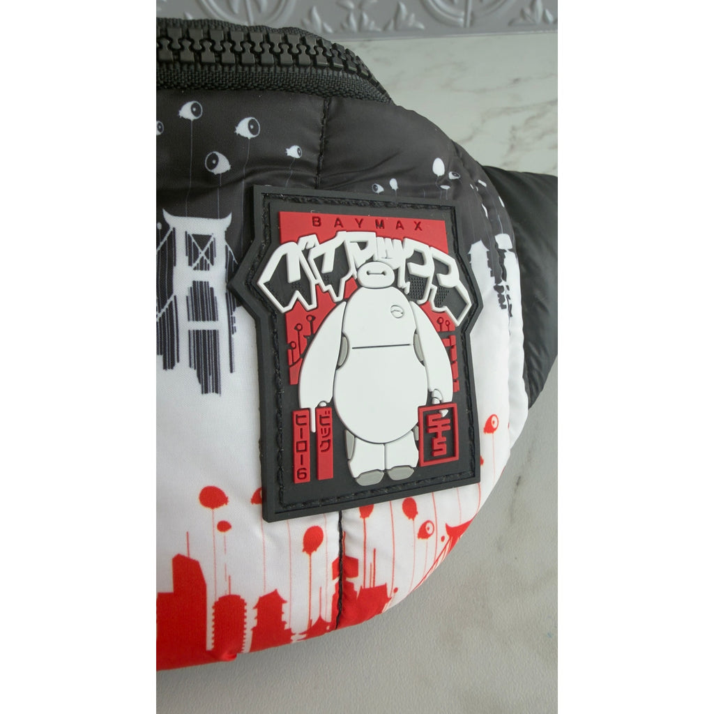 Disney Parks Big Hero 6 Baymax Puffy Belt Bag San Fransokyo Crossbody NWT
