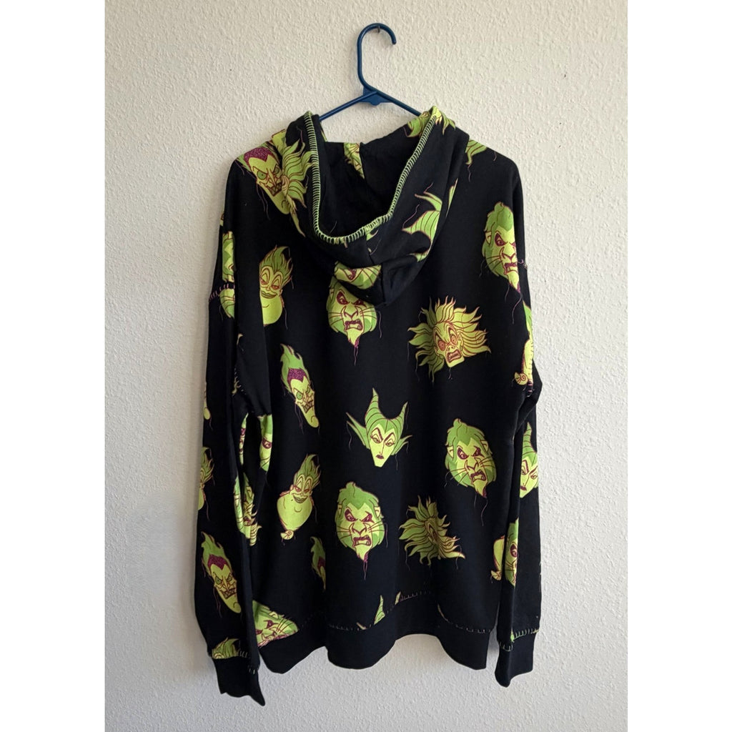 NEW Disney Parks Villains Hoodie by Our Universe Hoodie Adult Large