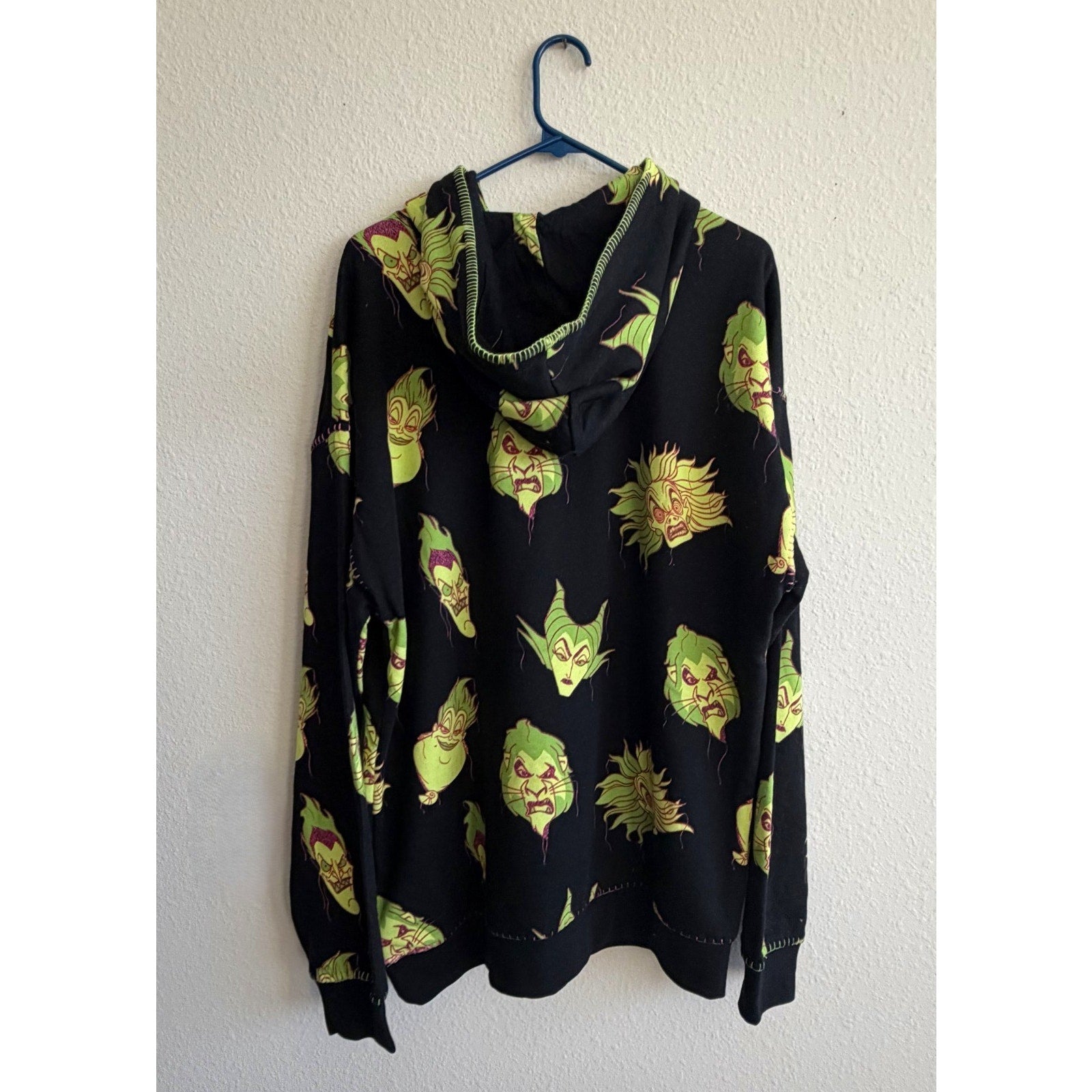 NEW Disney Parks Villains Hoodie by Our Universe Hoodie Adult Large