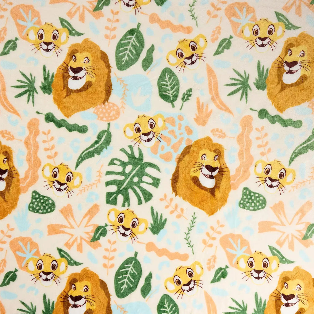 Disney Lion King Throw Blanket (60"x72") | Supersoft Plush Fleece