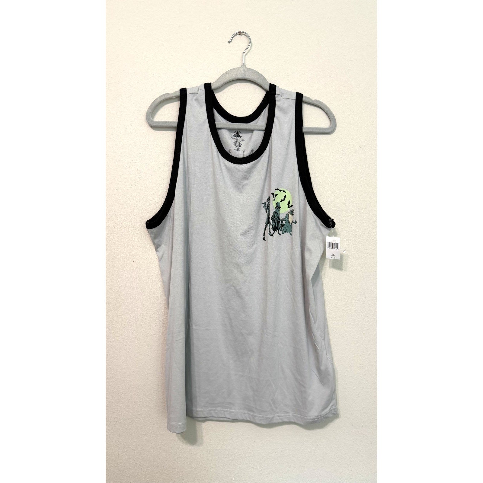 Disney Parks Haunted Mansion Hitchhiking Ghosts Tank Top | Men's XL | NWT