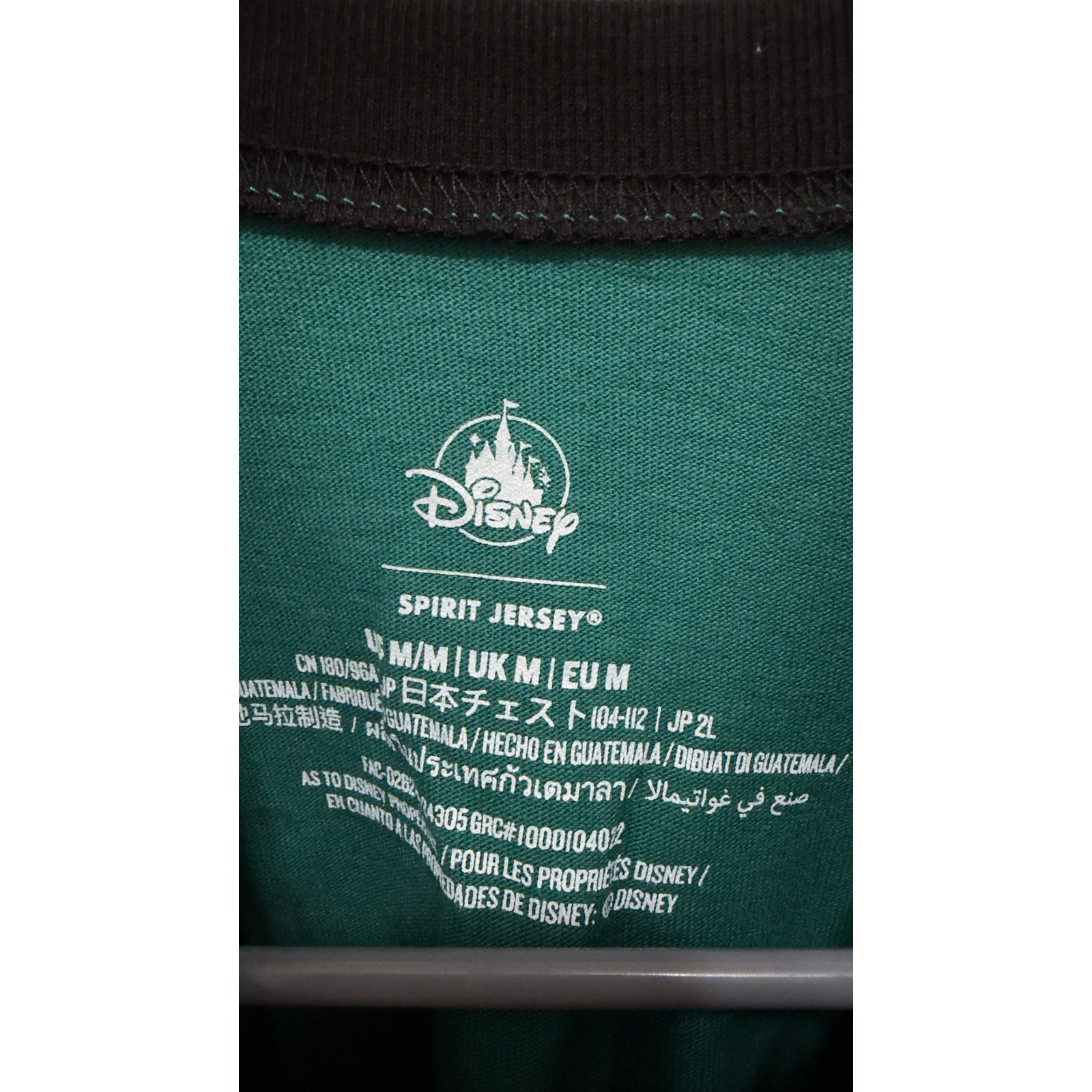 Walt Disney World The Haunted Mansion "Ghost Host" Spirit Jersey NWT Medium
