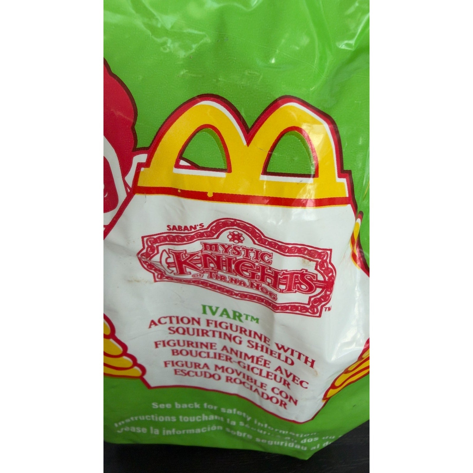 1999 Mystic Knights of Tir Na Nog: Ivar #7 — McDonald's Happy Meal Toy NIP