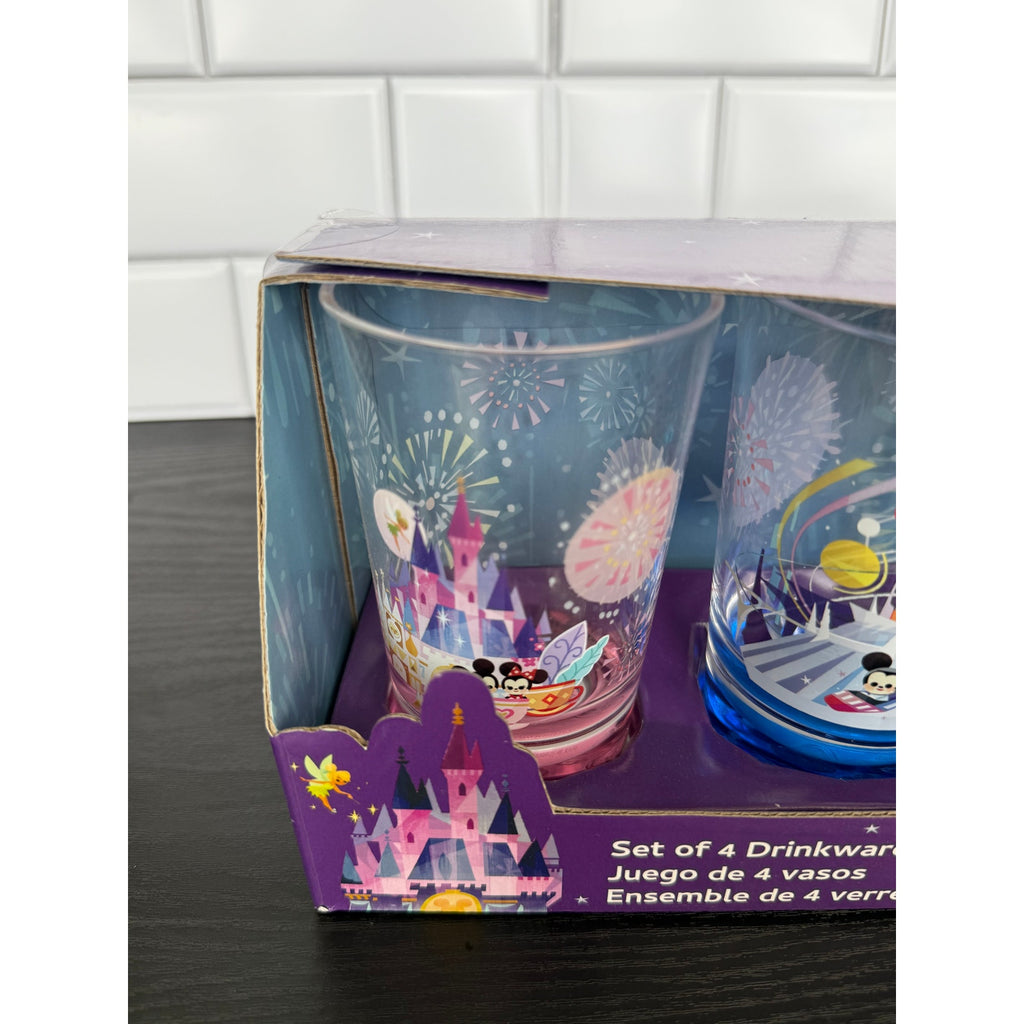 Disney Parks x Joey Chou Plastic Drinkware Set of 4