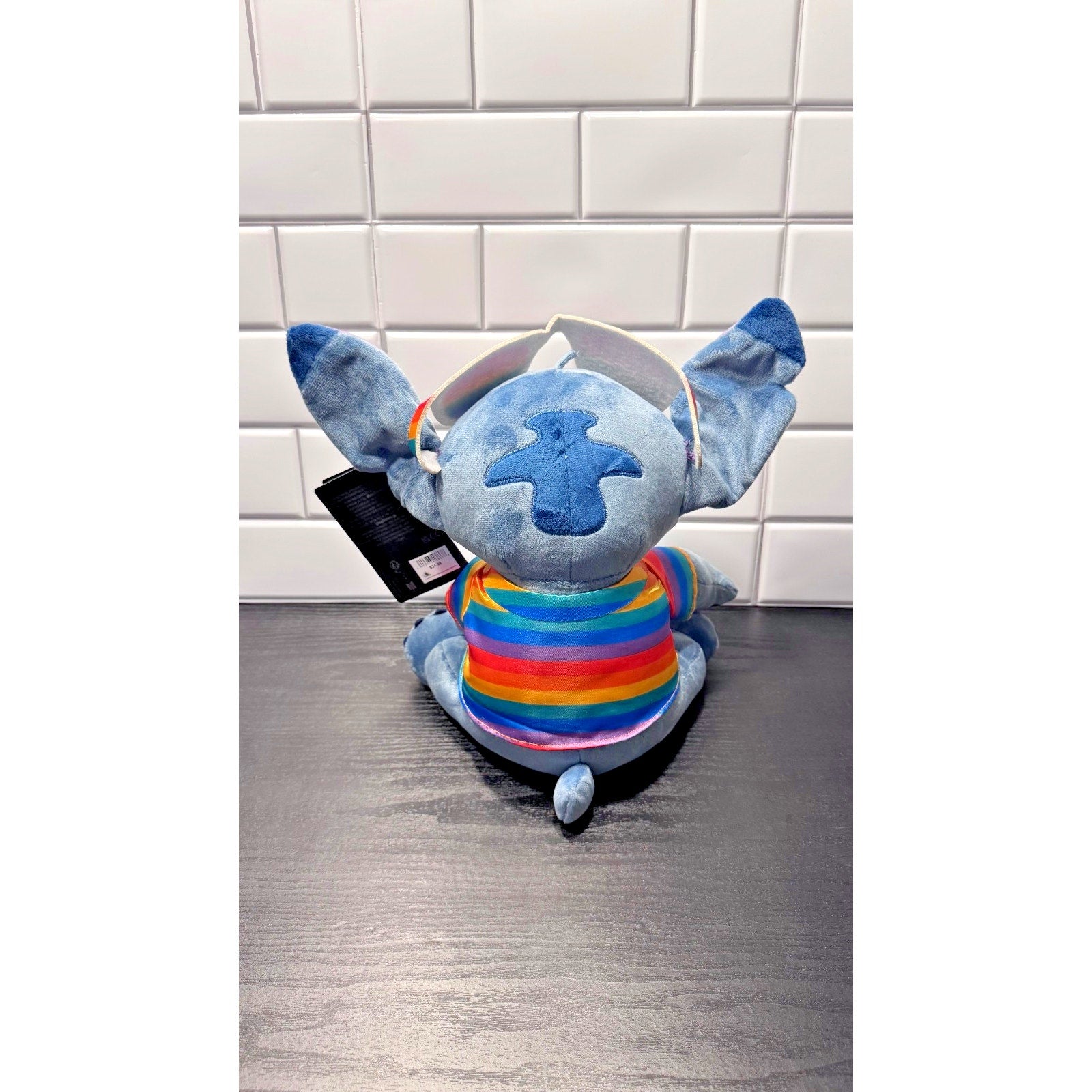 Disney Parks Pride Collection Stitch Plush 12 1/2" NWT