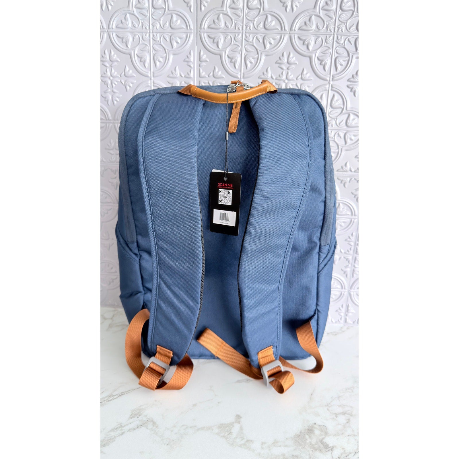 TUCCI Italy Track Master Backpack With Padded Straps NEW