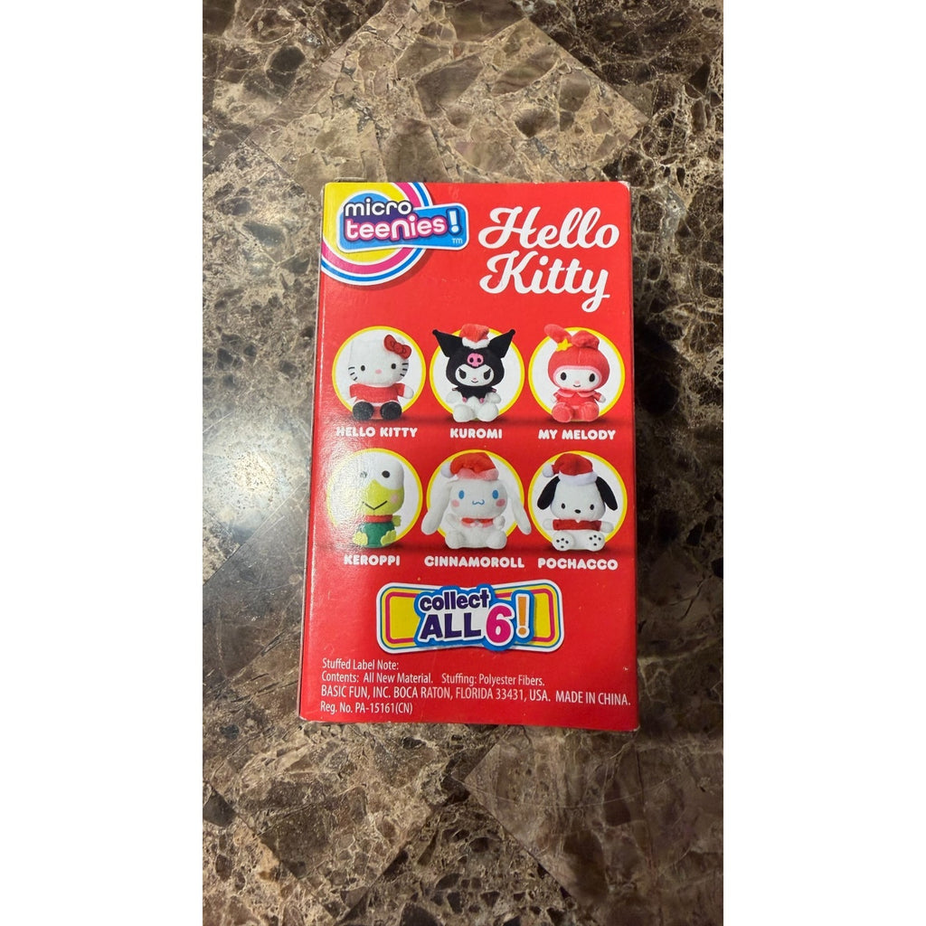 Hello Kitty Micro Teenies Holiday Edition 3” Micro Plush Blind Box Sealed
