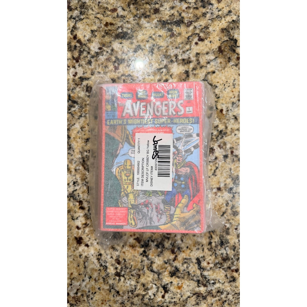 NWT Disney Parks Avengers Marvel Comic Book Loungefly Crossbody Bag