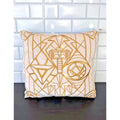 Disney Parks Marvel Avengers Throw Pillow Embroidered Design | 14”x14"