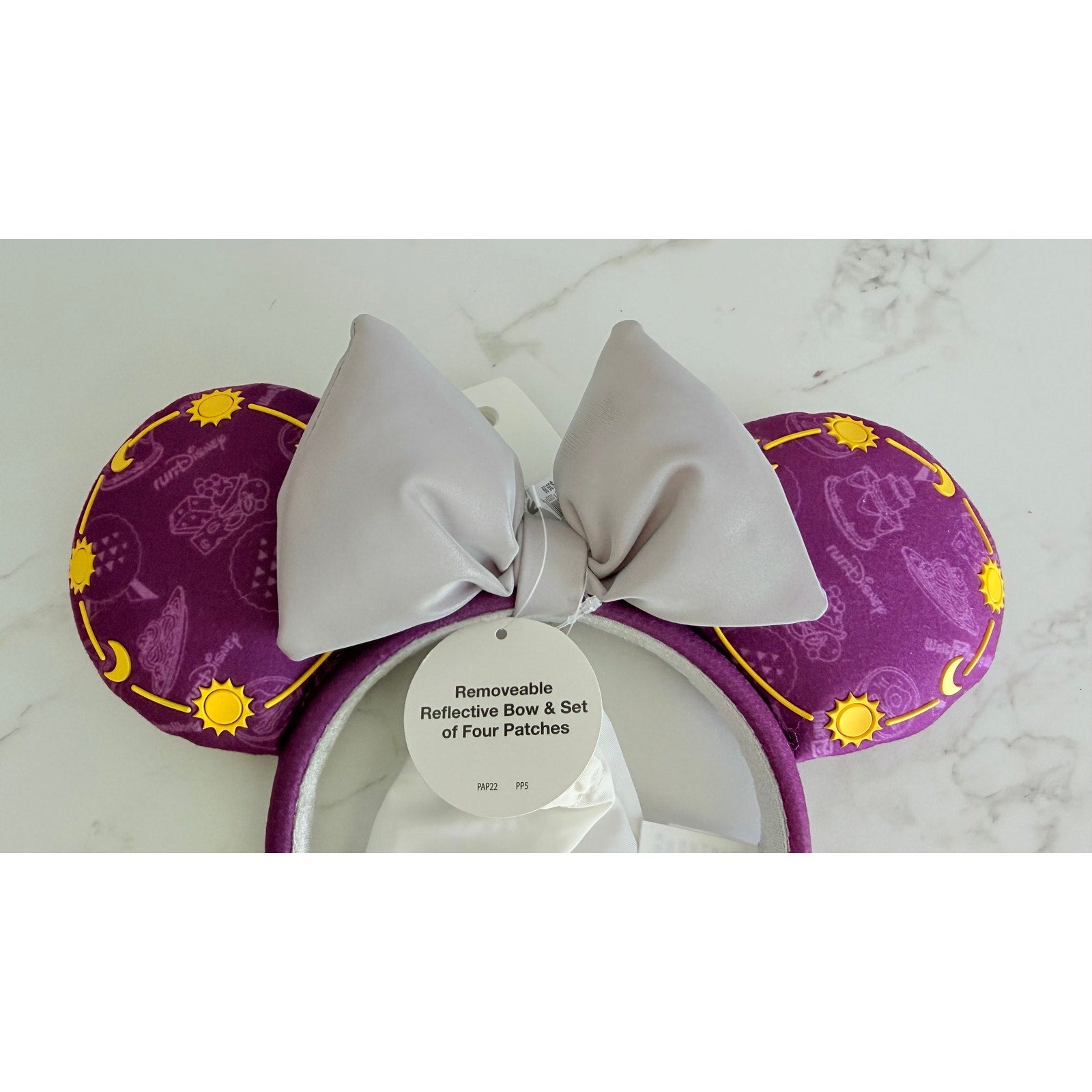 Disney 2025 runDisney Wine & Dine Half Marathon Minnie Ears Headband NWT