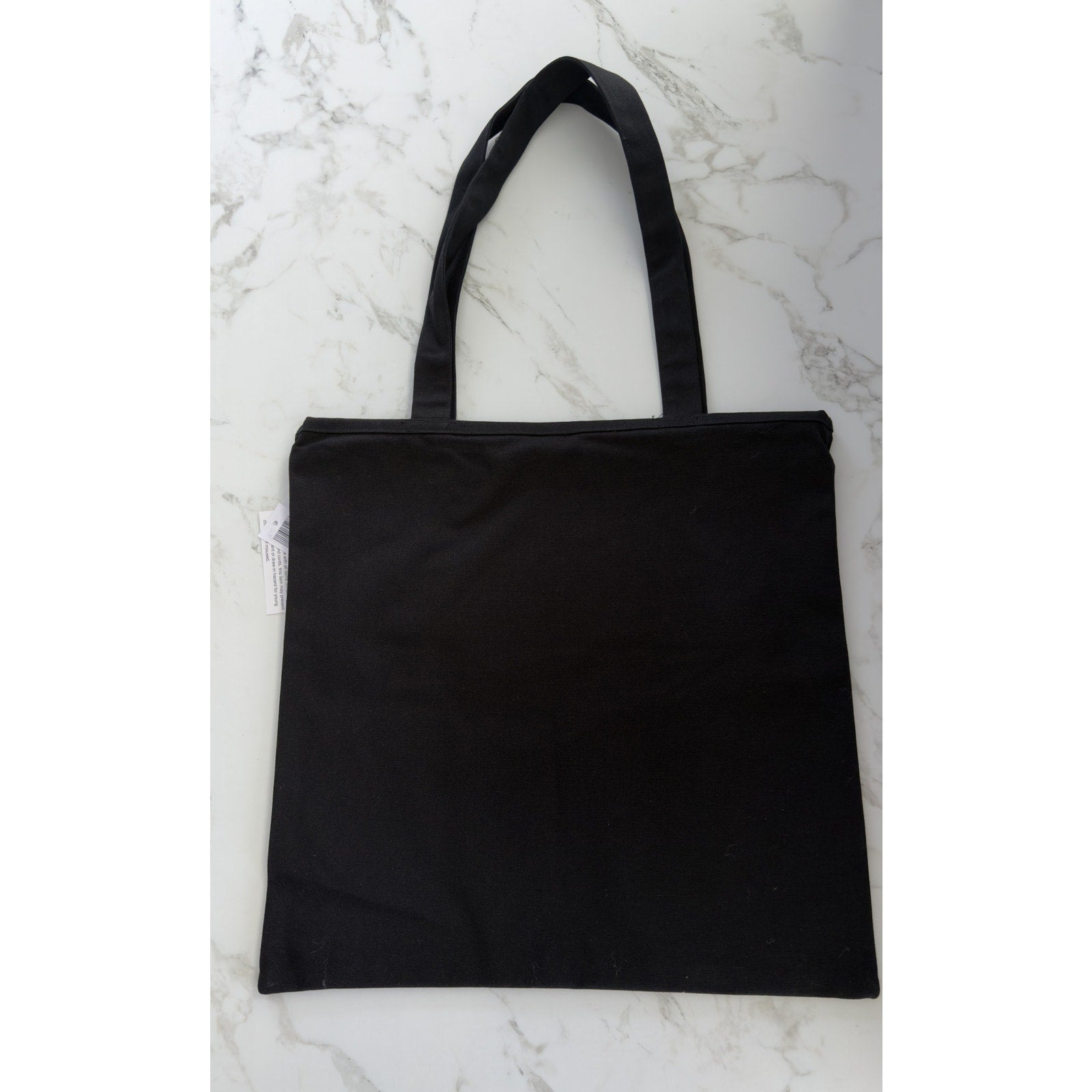 Walt Disney World Pride Collection Black Canvas Tote Bag Heart Hands NWT