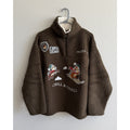 NEW Disney Women's Chip 'n Dale Winter Sherpa Pullover Adult Large
