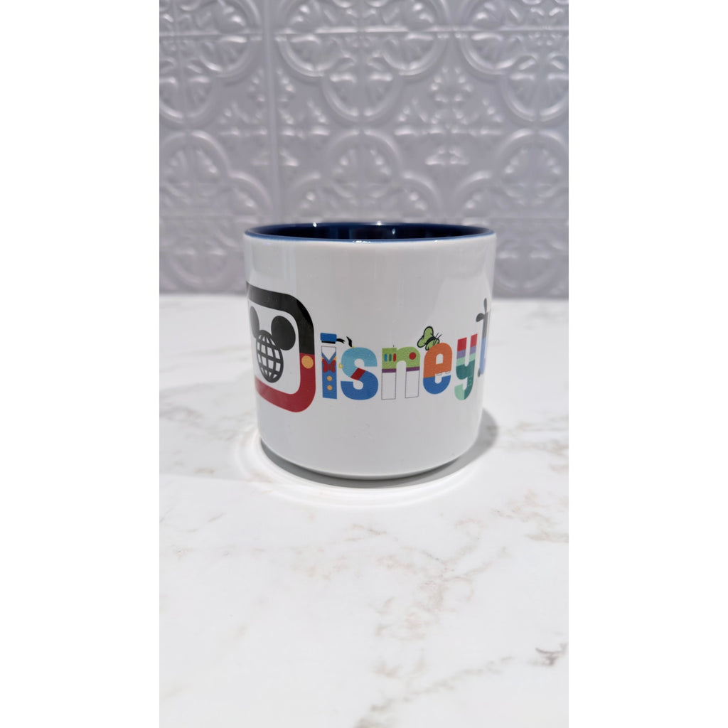 Walt Disney World Character Logo Stackable Mug Ceramic 14oz New
