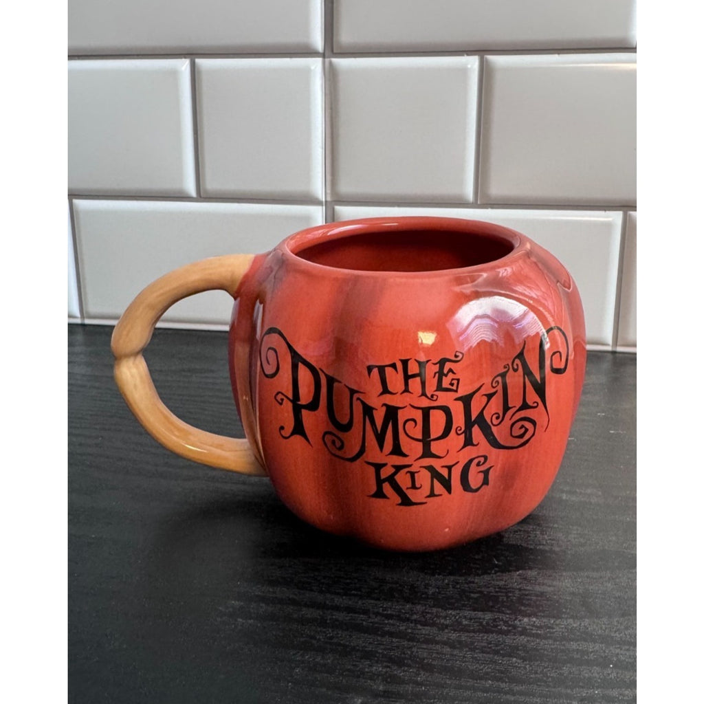 Disney Parks The Pumpkin King! Jack Skellington Sculpted 22oz Mug NEW