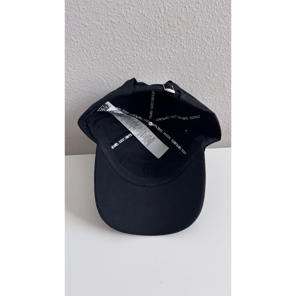 Disney Parks Star Wars Vintage Action Figures Black Adult Baseball Cap Hat-NWT