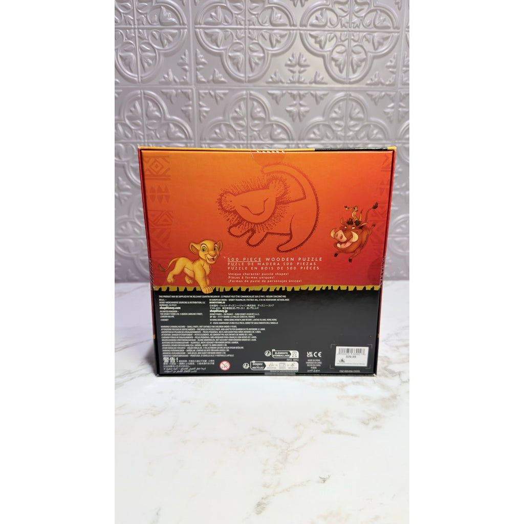 Disney Puzzle - The Lion King 30th Anniversary Wooden Jigsaw Puzzle