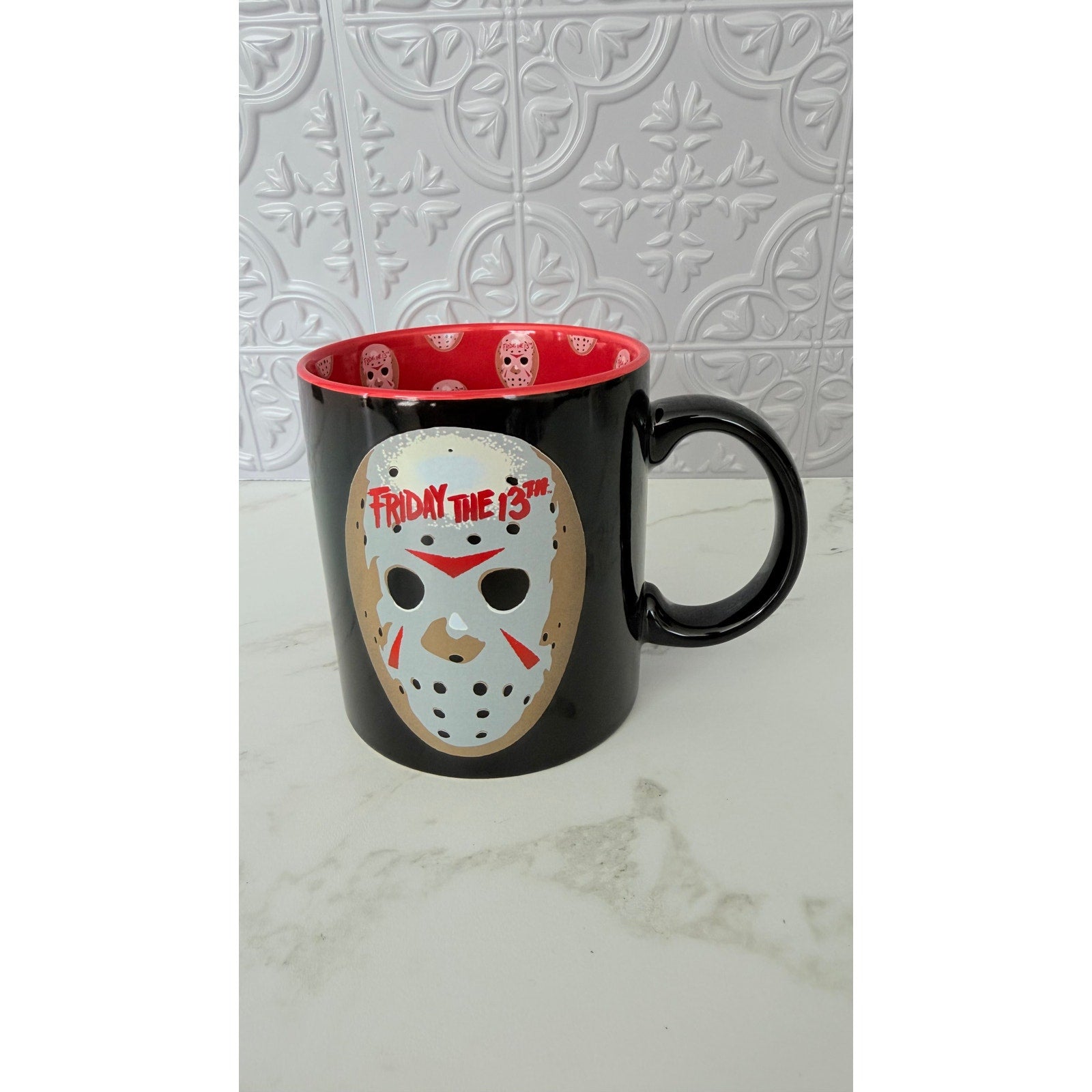 Friday the 13th Jason Voorhees Mask Ceramic Mug 20oz NWT