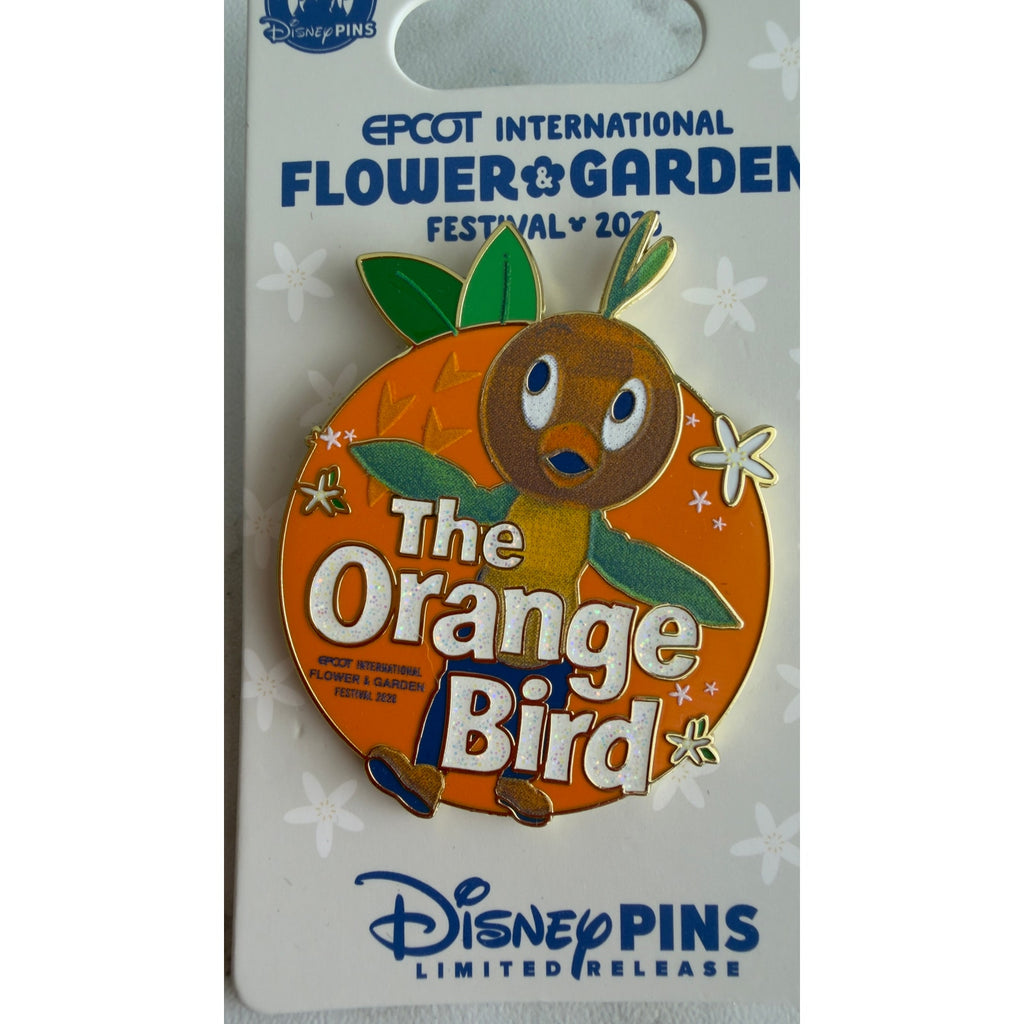 Disney Parks EPCOT Flower & Garden Festival 2026 Orange Bird Pin Limited NEW