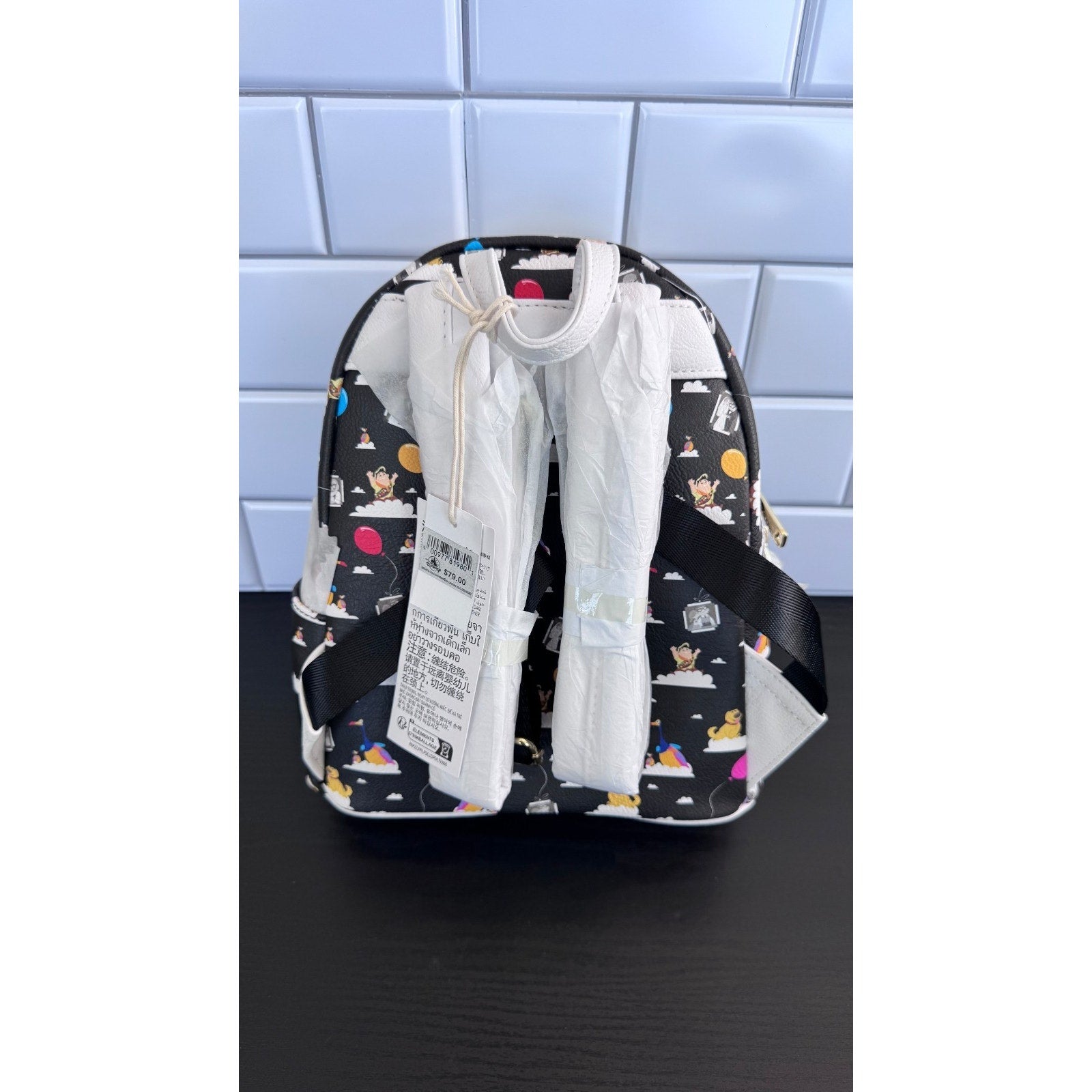 Disney Loungefly UP Mini Backpack Characters Russell Dug Carl Ellie NWT
