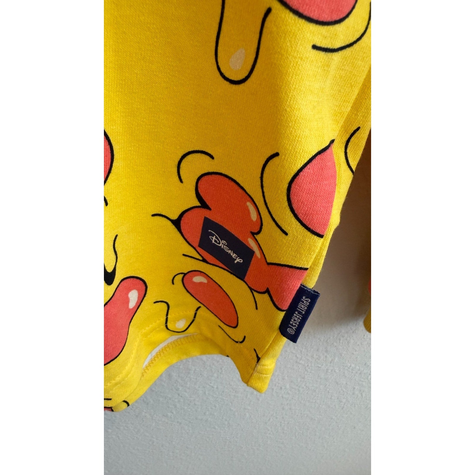 Disney Parks x Spirit Jersey Walt Disney World Eats Pizza Large NWT