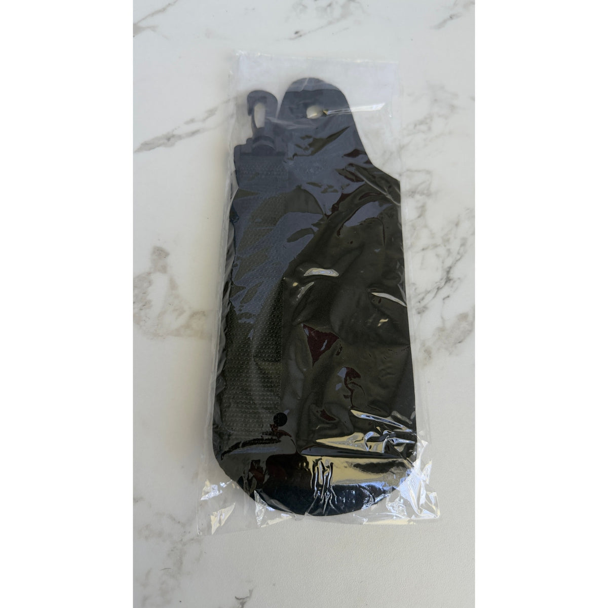 Black Neoprene Water Bottle Sleeve Holder Carrier Pouch w/ Clip NEW