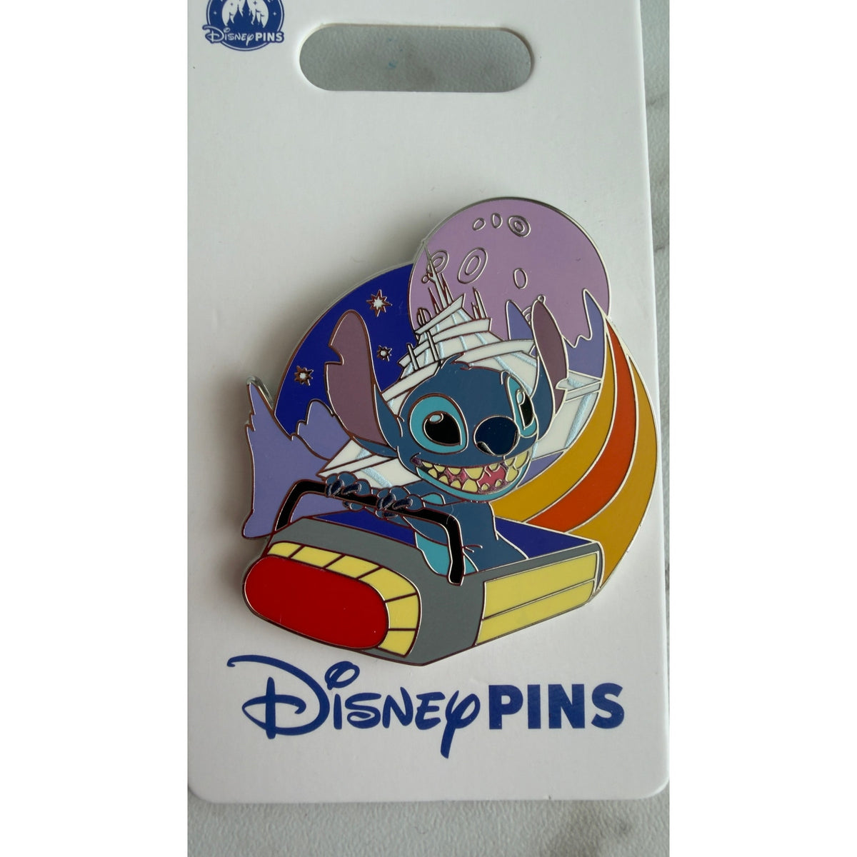 Disney Parks Stitch Space Mountain Attraction Pin NEW