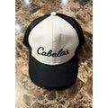NWOT Cabela's Flex-Fit Mesh-Back Cap - Black/White