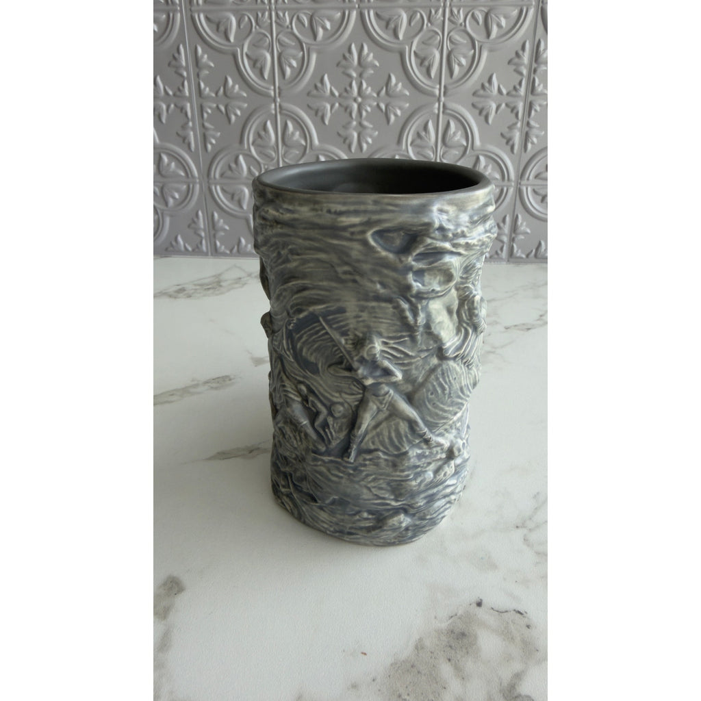 Star Wars Galaxy's Edge Dok-Ondar Jedi vs Sith Battle Relief Ceramic Mug NEW