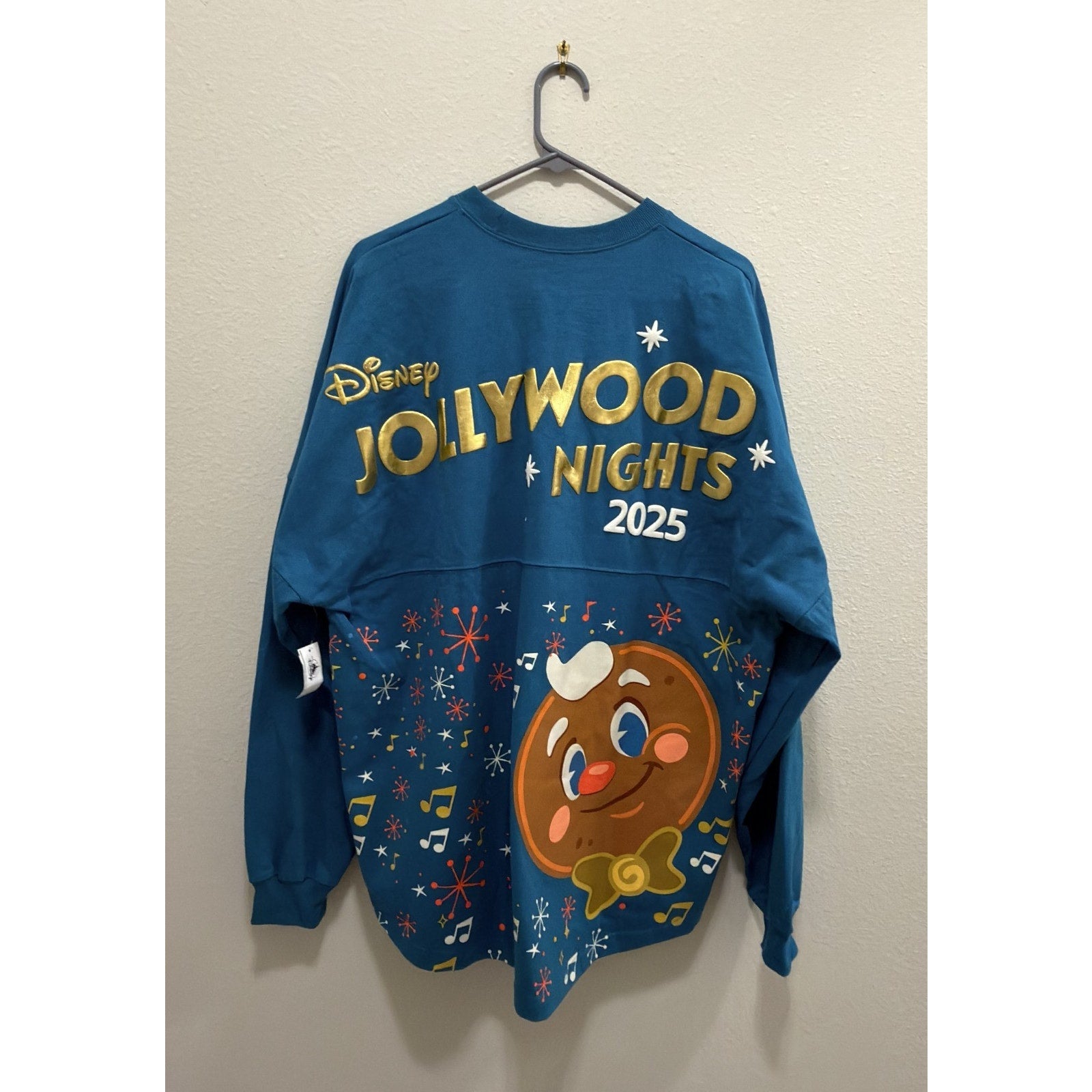 NWT Disney Parks x Spirit Jersey Jollywood Night Holiday Party 2025 Adult Medium
