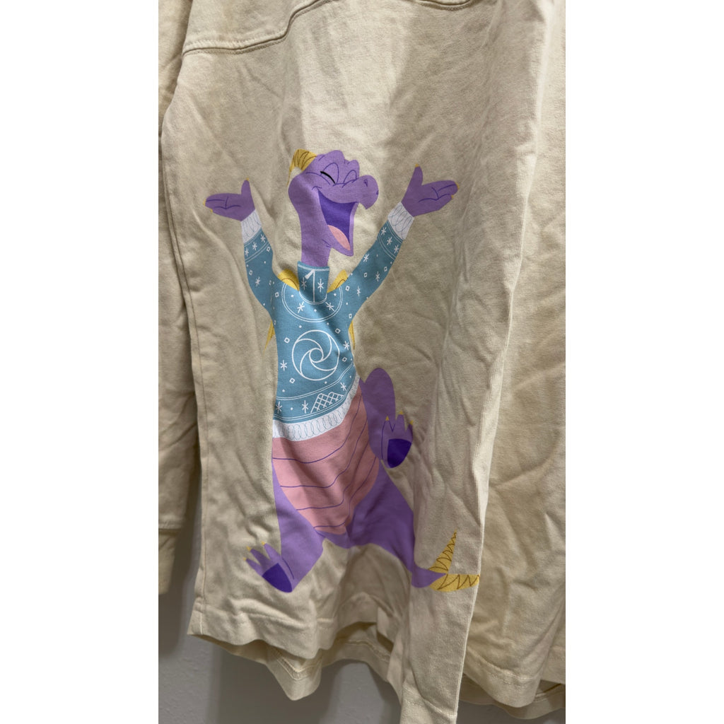 Disney Epcot Festival of the Holidays 2025 Figment Spirit Jersey Large NWT